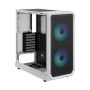 Fractal Design | Focus 2 | Side window | RGB White TG Clear Tint | Midi Tower | Power supply included No | ATX - 9